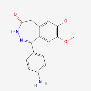 molecular formula C17H17N3O3 B1662217 Cfm-2 CAS No. 178616-26-7