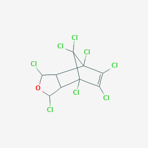 molecular formula C9H4Cl8O B166222 Isobenzan CAS No. 297-78-9