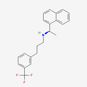 molecular formula C22H22F3N B1662232 Cinacalcet CAS No. 226256-56-0