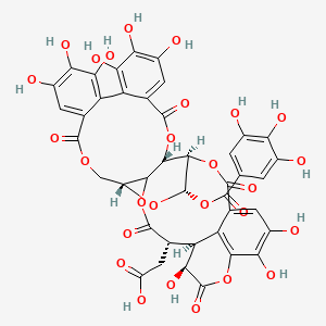 molecular formula C41H30O27 B1662235 Unii-JW8L3F5IW9 CAS No. 23094-71-5