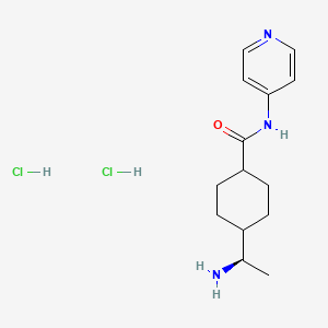 molecular formula C14H23Cl2N3O B1662237 Y-27632 dihydrochloride CAS No. 129830-38-2