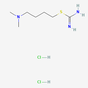 molecular formula C7H19Cl2N3S B1662238 SKF 91488 dihydrochloride CAS No. 68941-21-9