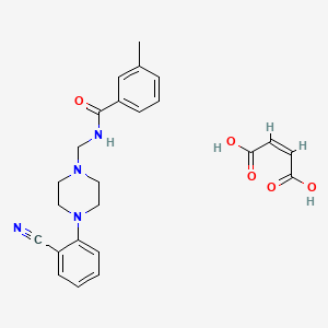 molecular formula C24H26N4O5 B1662247 PD 168077 maleate CAS No. 630117-19-0