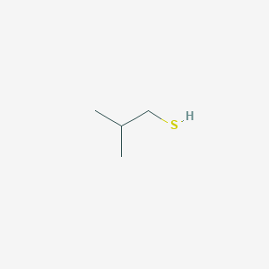 molecular formula C4H10S B166225 2-甲基-1-丙硫醇 CAS No. 513-44-0