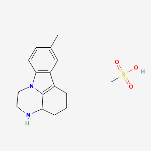 molecular formula C16H22N2O3S B1662255 Pirlindole mesylate CAS No. 207572-66-5