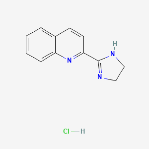 molecular formula C12H12ClN3 B1662256 BU224 hydrochloride CAS No. 205437-64-5