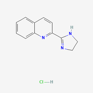 molecular formula C12H12ClN3 B1662256 BU 224 hydrochloride CAS No. 205437-64-5