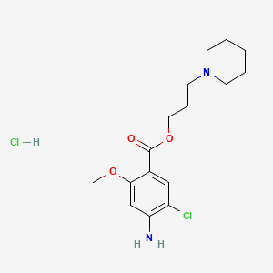 molecular formula C16H24Cl2N2O3 B1662257 RS 23597-190 CAS No. 149719-06-2