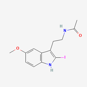 molecular formula C13H15IN2O2 B1662258 2-Iodomelatonin CAS No. 93515-00-5