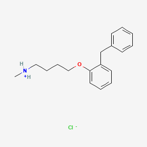 molecular formula C18H23NO.HCl B1662260 Bifemelane hydrochloride CAS No. 62232-46-6