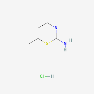 molecular formula C5H11ClN2S B1662266 盐酸阿米替林 CAS No. 21463-31-0