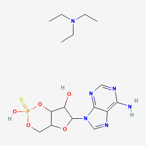 molecular formula C16H27N6O5PS B1662275 cAMPS-Sp, triethylammonium salt CAS No. 93602-66-5