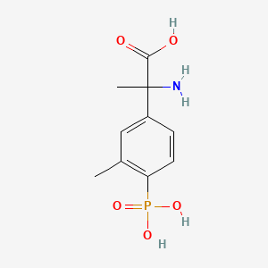 molecular formula C10H14NO5P B1662276 UBP 1112 