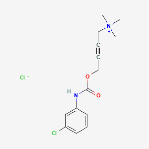 molecular formula C14H18Cl2N2O2 B1662278 McNA343 CAS No. 55-45-8