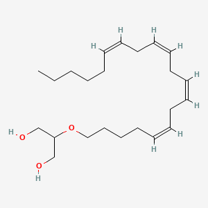 molecular formula C23H40O3 B1662281 Noladin Ether CAS No. 222723-55-9