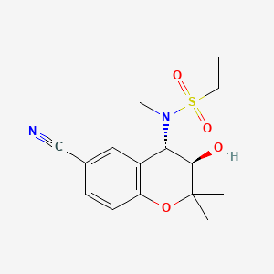molecular formula C15H20N2O4S B1662282 Chromanol 293B CAS No. 163163-23-3