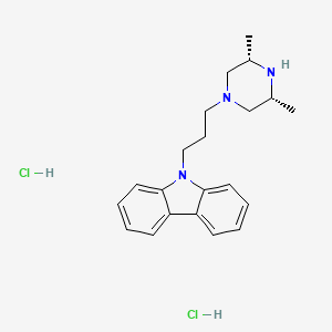 molecular formula C21H29Cl2N3 B1662287 Rimcazole dihydrochloride CAS No. 75859-03-9