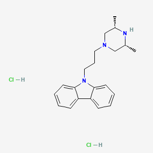molecular formula C21H29Cl2N3 B1662287 Rimcazole hydrochloride CAS No. 75859-03-9