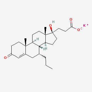 molecular formula C25H38KO4 B1662295 RU 28318, potassium salt CAS No. 76676-34-1