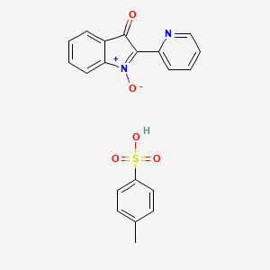 B1662298 2,2'-Pyridylisatogen tosylate CAS No. 56583-49-4