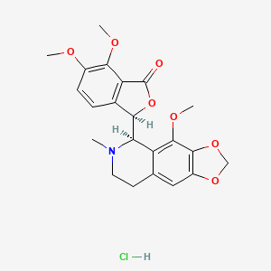 molecular formula C22H24ClNO7 B1662299 Noscapine hydrochloride CAS No. 912-60-7