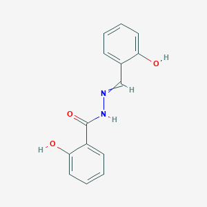 molecular formula C14H12N2O3 B1662304 水杨醛水杨酰肼 CAS No. 3232-36-8