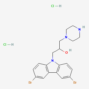 molecular formula C19H23Br2Cl2N3O B1662306 Bax Channel Blocker CAS No. 329349-20-4