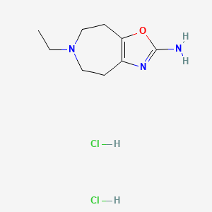 molecular formula C9H17Cl2N3O B1662323 Azepexole hydrochloride CAS No. 36067-72-8