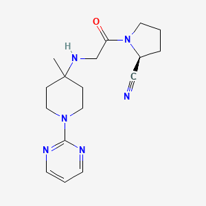 molecular formula C17H24N6O B1662327 Unii-74P4VV90RU CAS No. 440100-64-1