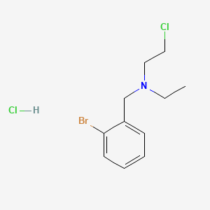 molecular formula C11H16BrCl2N B1662335 DSP-4 hydrochloride CAS No. 40616-75-9