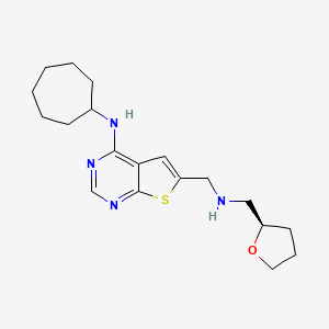 molecular formula C19H28N4OS B1662338 YM 230888 