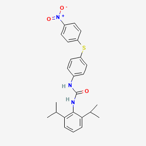 molecular formula C25H27N3O3S B1662339 VULM 1457 CAS No. 228544-65-8
