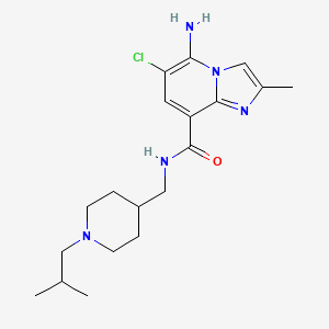 molecular formula C19H28ClN5O B1662345 CJ033466 CAS No. 519148-48-2