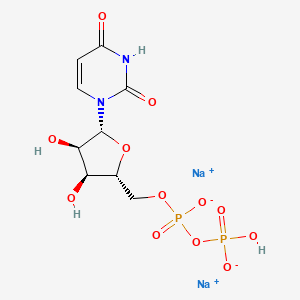 molecular formula C9H12N2Na2O12P2 B1662347 Disodium uridine 5'-diphosphate CAS No. 27821-45-0