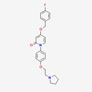 molecular formula C24H25FN2O3 B1662363 TC-MCH 7c CAS No. 864756-35-4