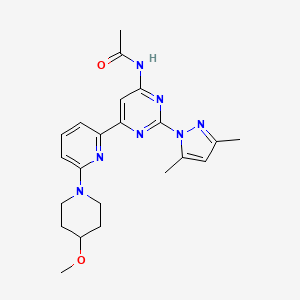 molecular formula C22H27N7O2 B1662364 TC-G 1004 