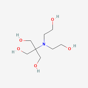 molecular formula C8H19NO5 B1662375 2-[Bis-(2-hydroxy-ethyl)-amino]-2-hydroxymethyl-propane-1,3-diol CAS No. 6976-37-0