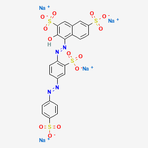 molecular formula C22H12N4Na4O13S4 B1662376 Ponceau S CAS No. 6226-79-5