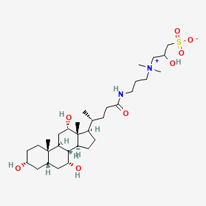 molecular formula C32H58N2O8S B1662381 CHAPSO CAS No. 82473-24-3