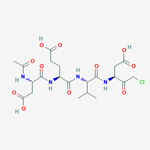 molecular formula C21H31ClN4O11 B1662386 Caspase-3 Inhibitor III CAS No. 285570-60-7