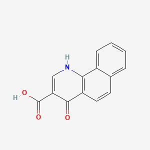 4-Oxo-1,4-dihydrobenzo[h]quinoline-3-carboxylic acid