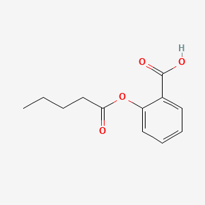 molecular formula C12H14O4 B1662393 Valeryl salicylate CAS No. 64206-54-8