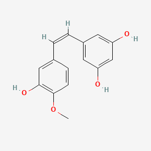 molecular formula C15H14O4 B1662419 Rhapontigenin CAS No. 500-65-2