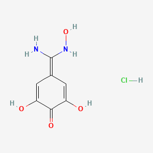 molecular formula C7H9ClN2O4 B1662421 三咪多（盐酸盐） CAS No. 95933-75-8
