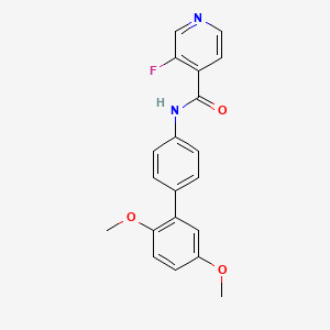 molecular formula C20H17FN2O3 B1662435 Synta66 CAS No. 835904-51-3