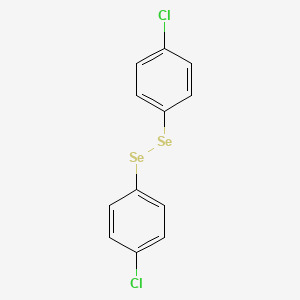 molecular formula C12H8Cl2Se2 B1662439 双(对氯苯基)二硒化物 CAS No. 20541-49-5