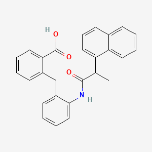 molecular formula C27H23NO3 B1662444 Ono-AE2-227 CAS No. 357605-73-3