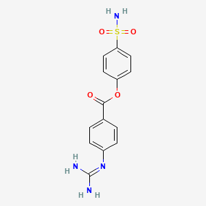 molecular formula C14H14N4O4S B1662445 ONO-3307 CAS No. 76472-28-1