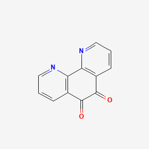 molecular formula C12H6N2O2 B1662461 1,10-菲咯啉-5,6-二酮 CAS No. 27318-90-7