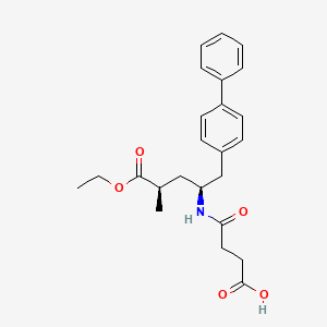 molecular formula C₂₄H₂₉NO₅ B1662468 Sacubitril CAS No. 149709-62-6